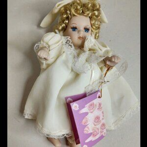 The Rose Collection Porcelain Doll - Diana (1 Of 5000) 7 inches (D2)